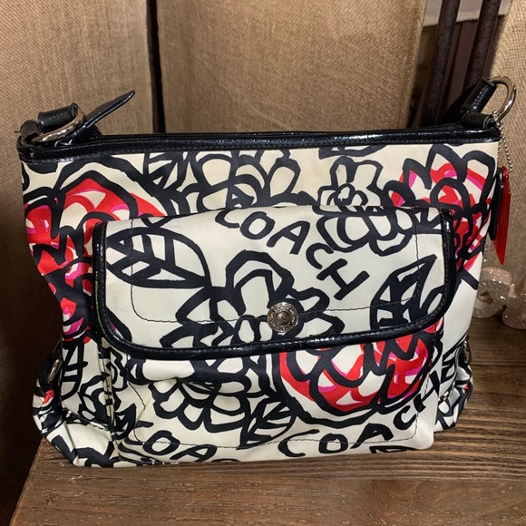 Coach Bags Vintage Coach Kyra Poppy Limited Edition Graffiti